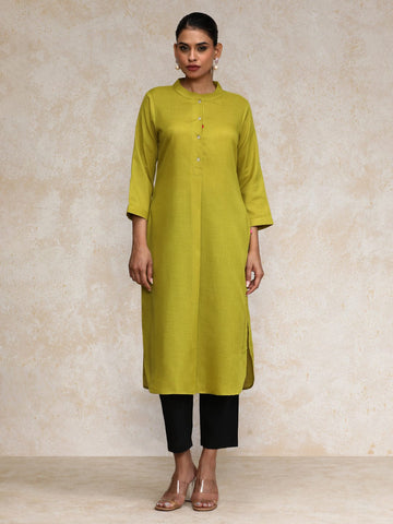 Varanga Women Apple Hem, Heart Shaped Embroidered Kurta